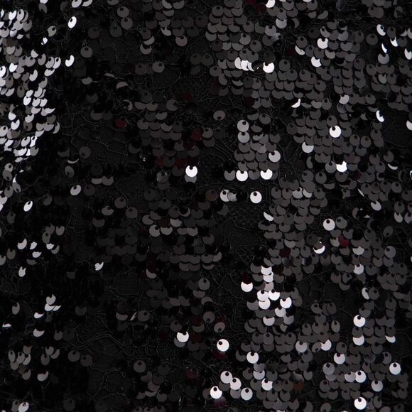 BEST Rebecca Vallance Diana Bow Mini Dress Sequin Black Cocktail Party AU8/US4 - Picture 9 of 9